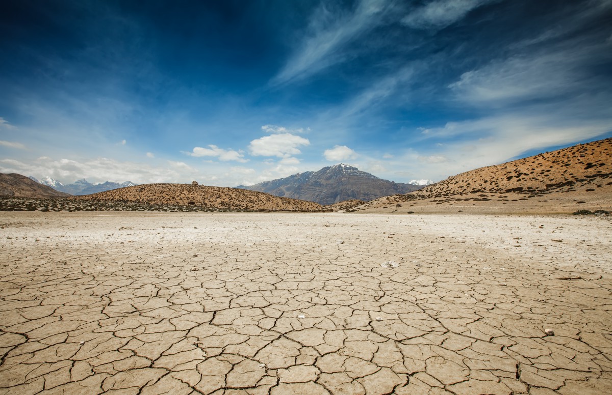 Cellular agriculture: a global food-security solution 1 Dry dhankar lake in himalayas mountains.