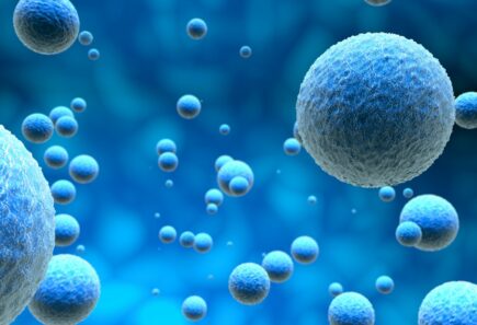 Rendering of cell molecules