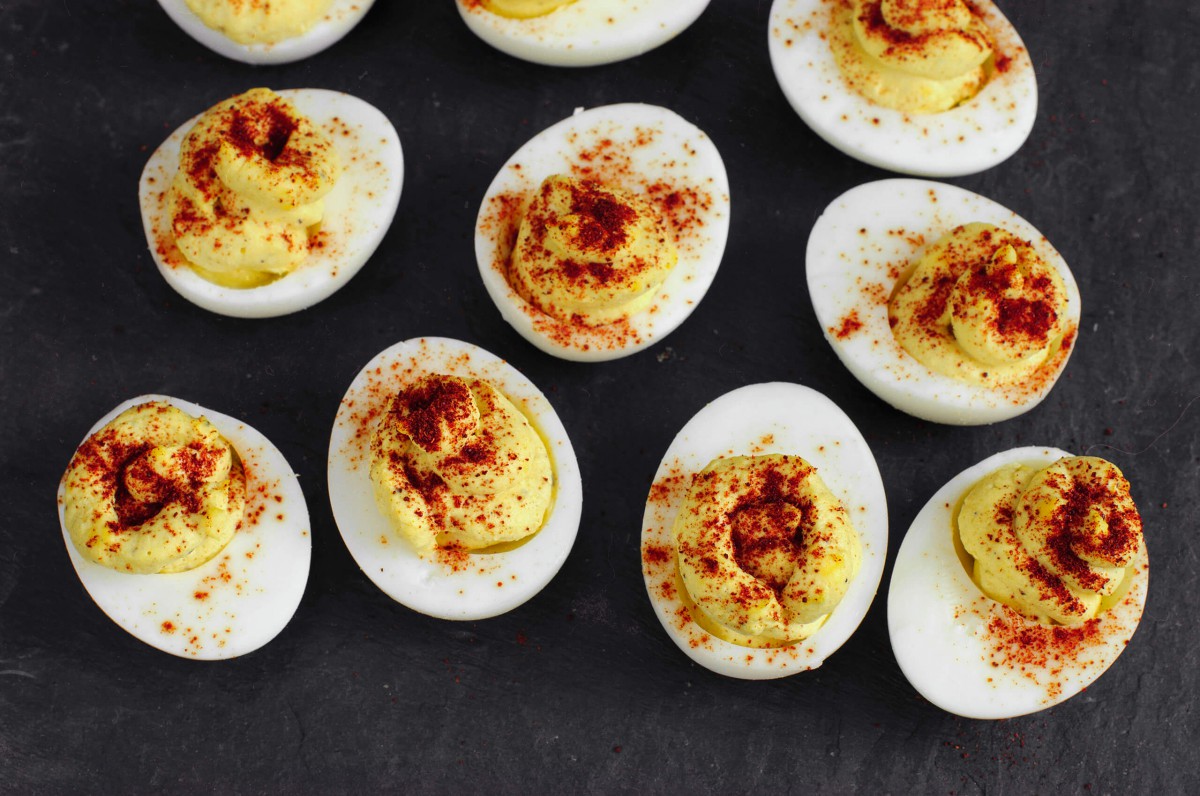 Q&a with an egg-cellent food scientist — miranda grizio 1 Deviled eggs