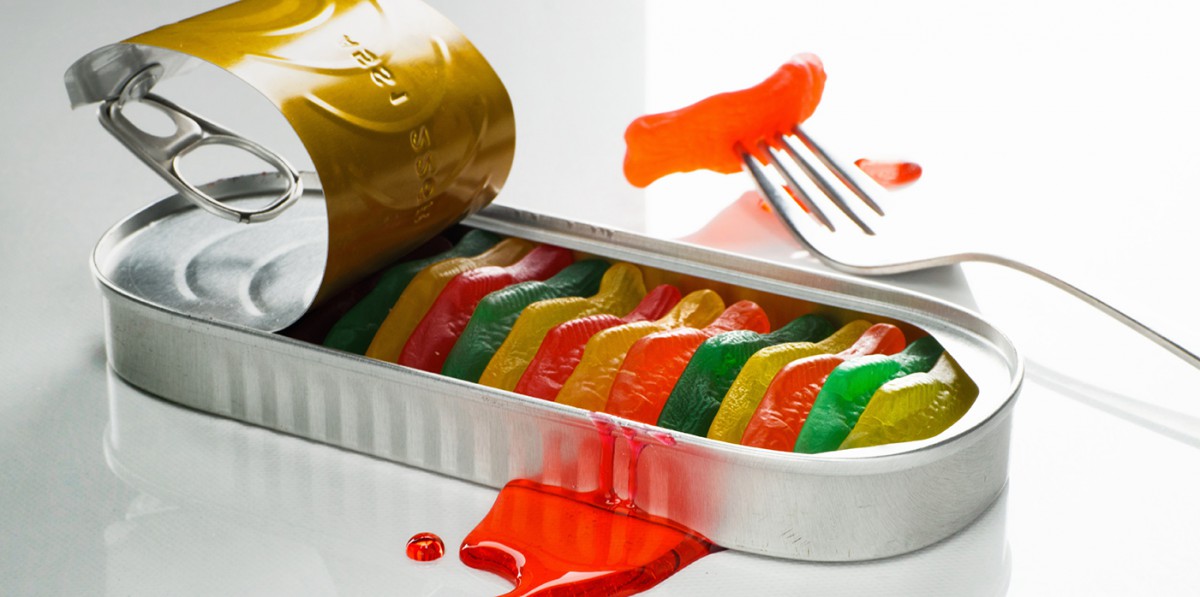 Sardine tin full of swedish fish