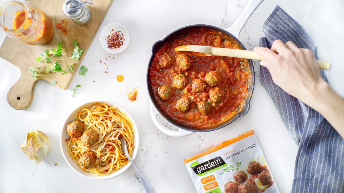 Gardein meatless meatballs