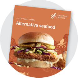 Alternative seafood industry update report cover