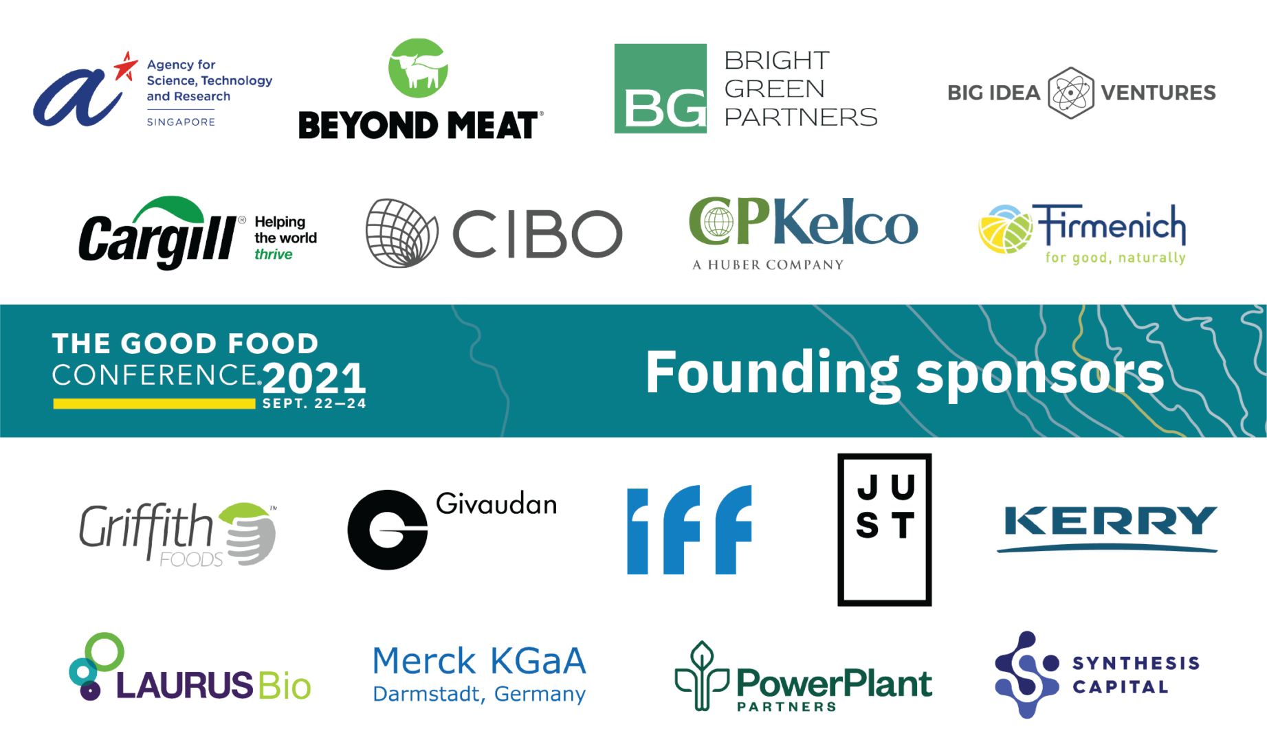 Meet our gfc 2021 founding sponsors! 1 Good food conference 2021 founding sponsors