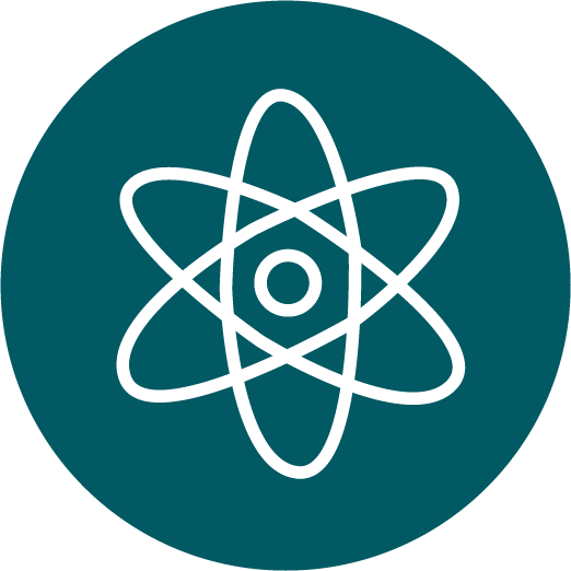 Graphic of an atom