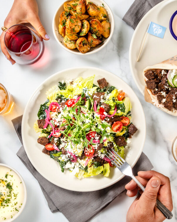 A deeper dive into plant-based meat sales in 2021 6 Food spread with plant-based feta cheese