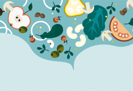 Image of food spread