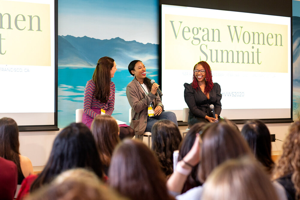 Vegan women summit 1 Vegan womens summit panel