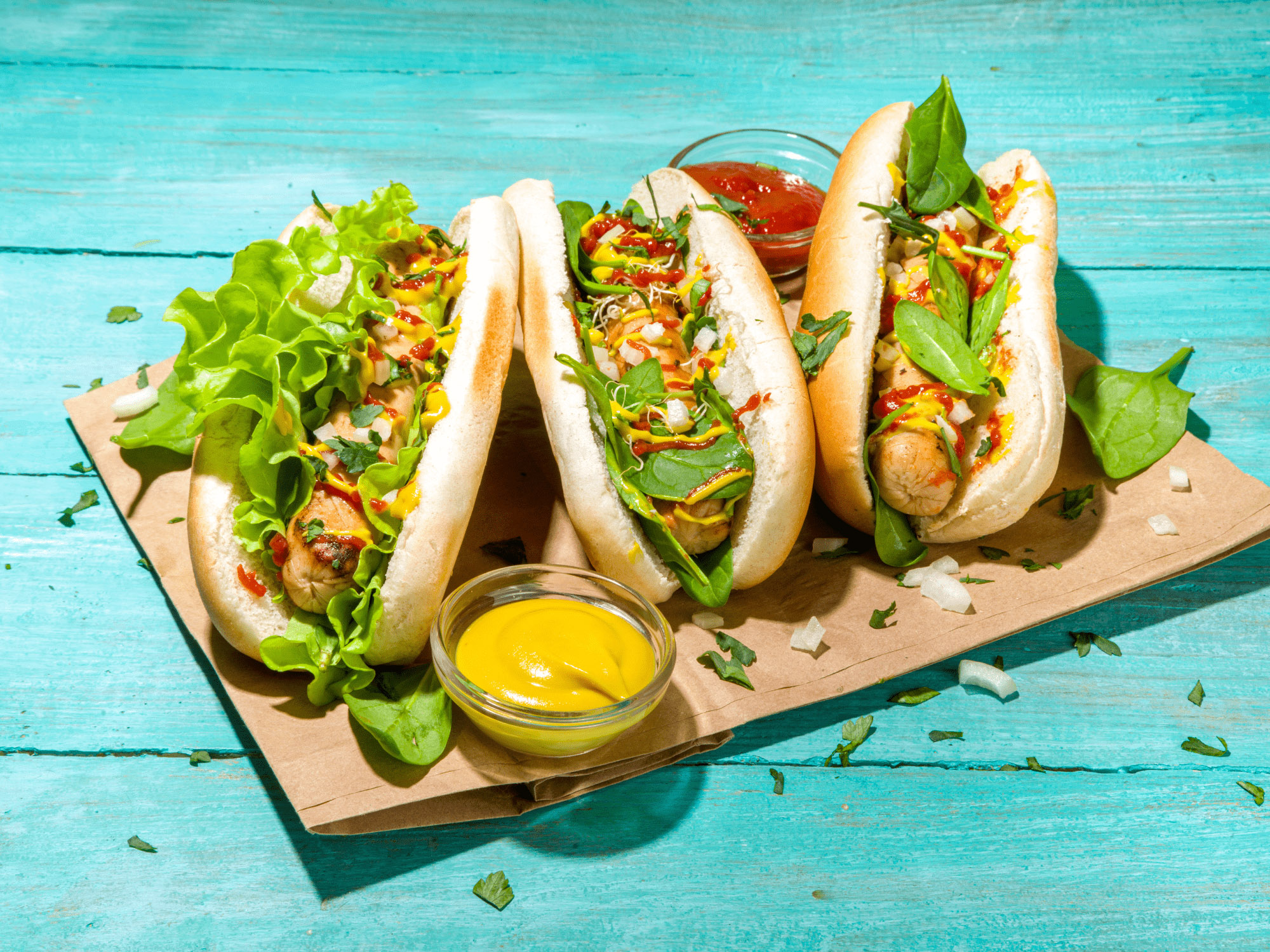 A photo of plant-based hot dogs