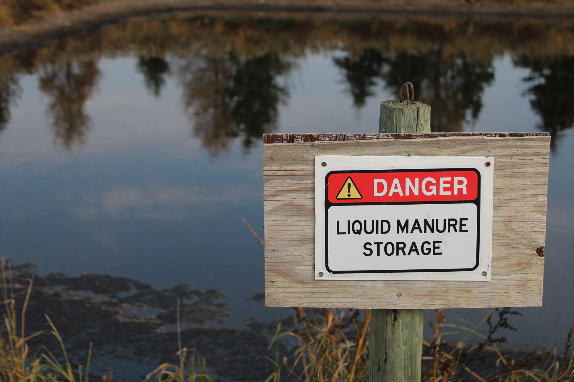 Environmental benefits of alternative proteins 15 Open air waste storage lagoon