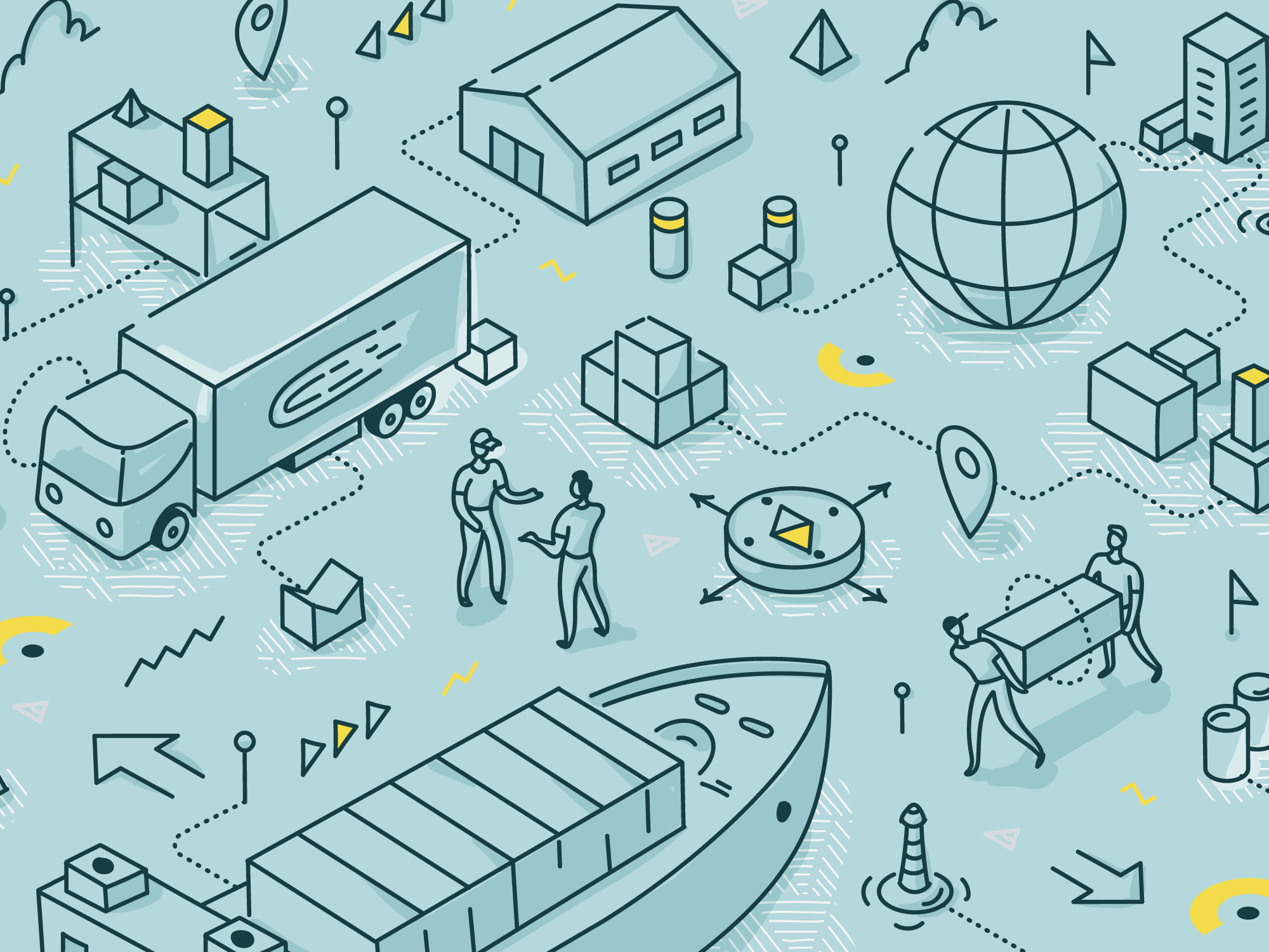 The Business of Alt Proteins October featured illustration