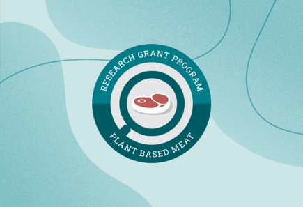 Research grants badge featured image - plant-based meat