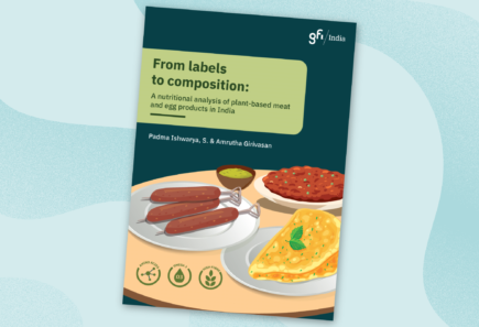 Report cover on background